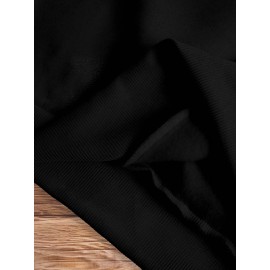 Branch Two Elegant Cockatiels Women's Casual Sweatshirt - Black Geometric Bird & Branch Design, 100% Polyester, Machine Washable, Regular Fit Round Neck for Autumn/Winter, Everyday Comfort, Natureinspired Design, Easy Care Clothing