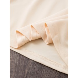 [Humorous Workout T-Shirt] 1pc Women's Casual Short Sleeve T-Shirt | Soft, Lightweight, Humorous Cat & Dumbbell Graphic Print, 