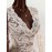 Women'S Y2K Retro Lace Top - Deep V-Neck Blouse with Flared Bell Sleeves, ElegantSexy Party & Formal Outfits, Non-See-Through Lace Shirt for Nightlife, Dates, Office - Spring/Fall Women'S Clothing, Date Night Attire, Ruffled Hem Design