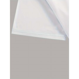 Women's Casual Short Sleeve T-Shirt with Bold 