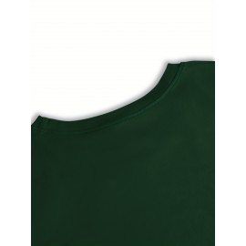 [Playful Squirrel Graphic Tee] Playful Print Top | Women's Casual 