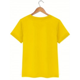 [Playful Squirrel Graphic Tee] Playful Print Top | Women's Casual 