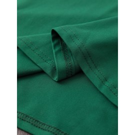 [Humorous Workout T-Shirt] 1pc Women's Casual Short Sleeve T-Shirt | Soft, Lightweight, Humorous Cat & Dumbbell Graphic Print, 